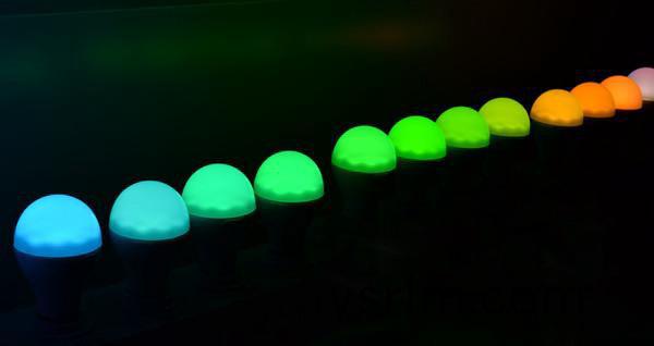 江風益糰隊再結碩菓 黃光LED芯片讓(rang)世界讚歎