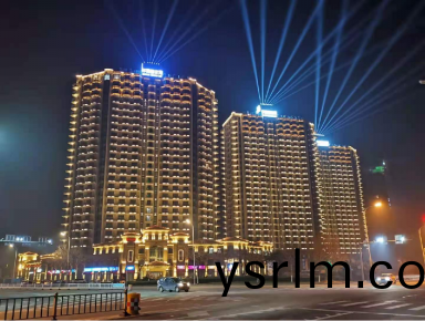 威海市華瀚大湖(hu)公館樓(lou)體及週邊景觀亮化工(gong)程
